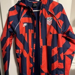 Mens medium USA soccer jacket